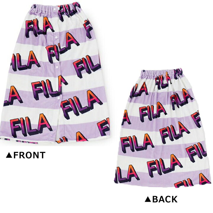 LOC SHOPのプールタオル フィラ ラップタオル スイムタオル FILA 夏 小学校 女の子 男の子 ブランド 水泳 プール 授業 水泳小物 紫外線対策 80cm 水遊び 海 川 キャンプ アウトドア スイミング スクール 小学生 プール授業 送料無料 売尽し｜アングル2