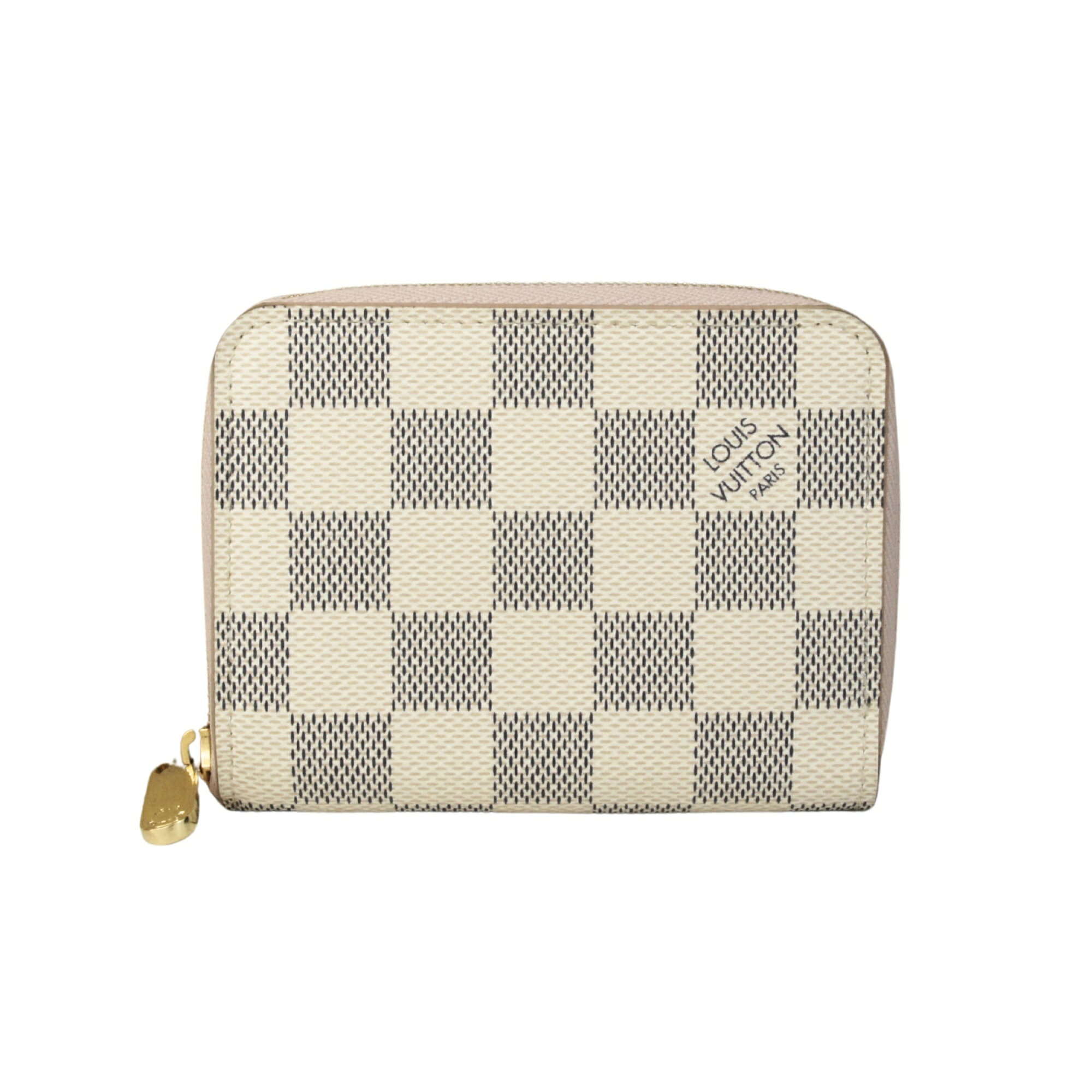 乐天商城 - LOUIS VUITTON ルイヴィトン ジッピー・コインパース 財布 ダミエ・アズール N63069 レディース キャンバス コインケース カードケース 小銭入れ ユニセックス レディース財布 メンズ財布　ホワイト系
