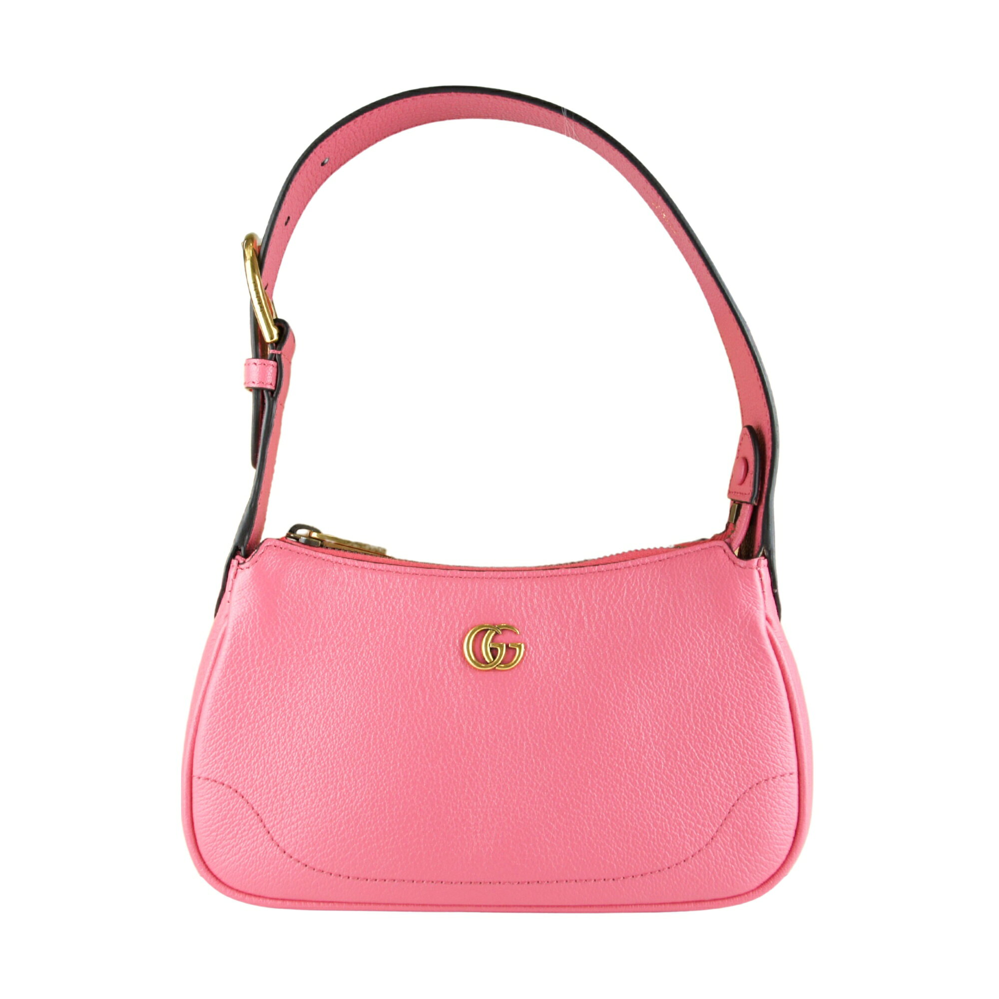 GUCCI グッチ アフロディーテ スモール レザー ショルダーバッグ ピンク 739076 GGマーモント ミニショルダーバッグ ワンショルダーバッグ ハンドバッグ レザー レディースバッグ APHRODITE