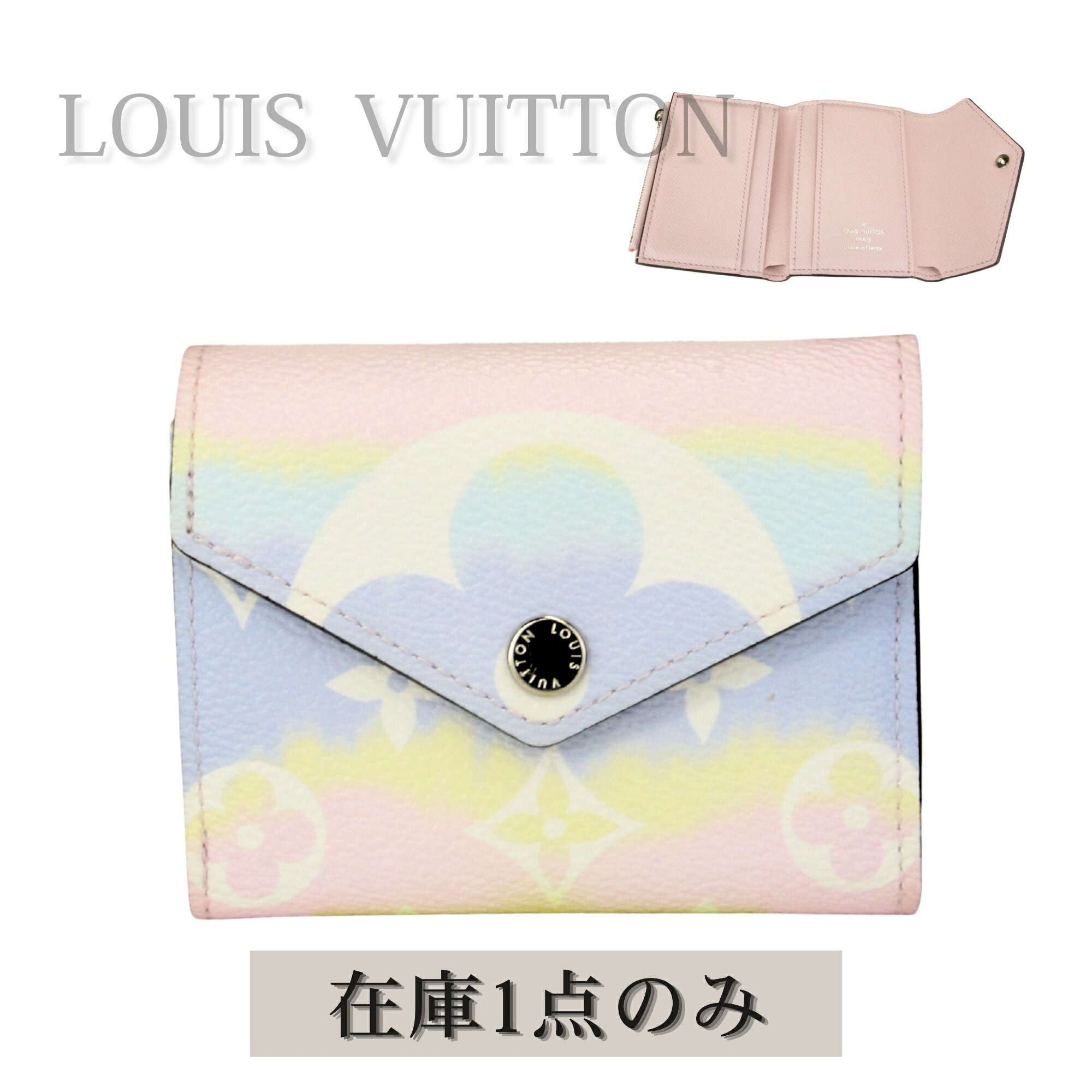 LOUIS VUITTON ルイヴィトン ﾎﾟﾙﾄﾌｫｲﾕｿﾞｴ SP3168  レザー 三つ折り財布 ピンク A-11487 LOUIS VUITTON（ルイ・ヴィトン） ギフトラッピング無料 三つ折り財布