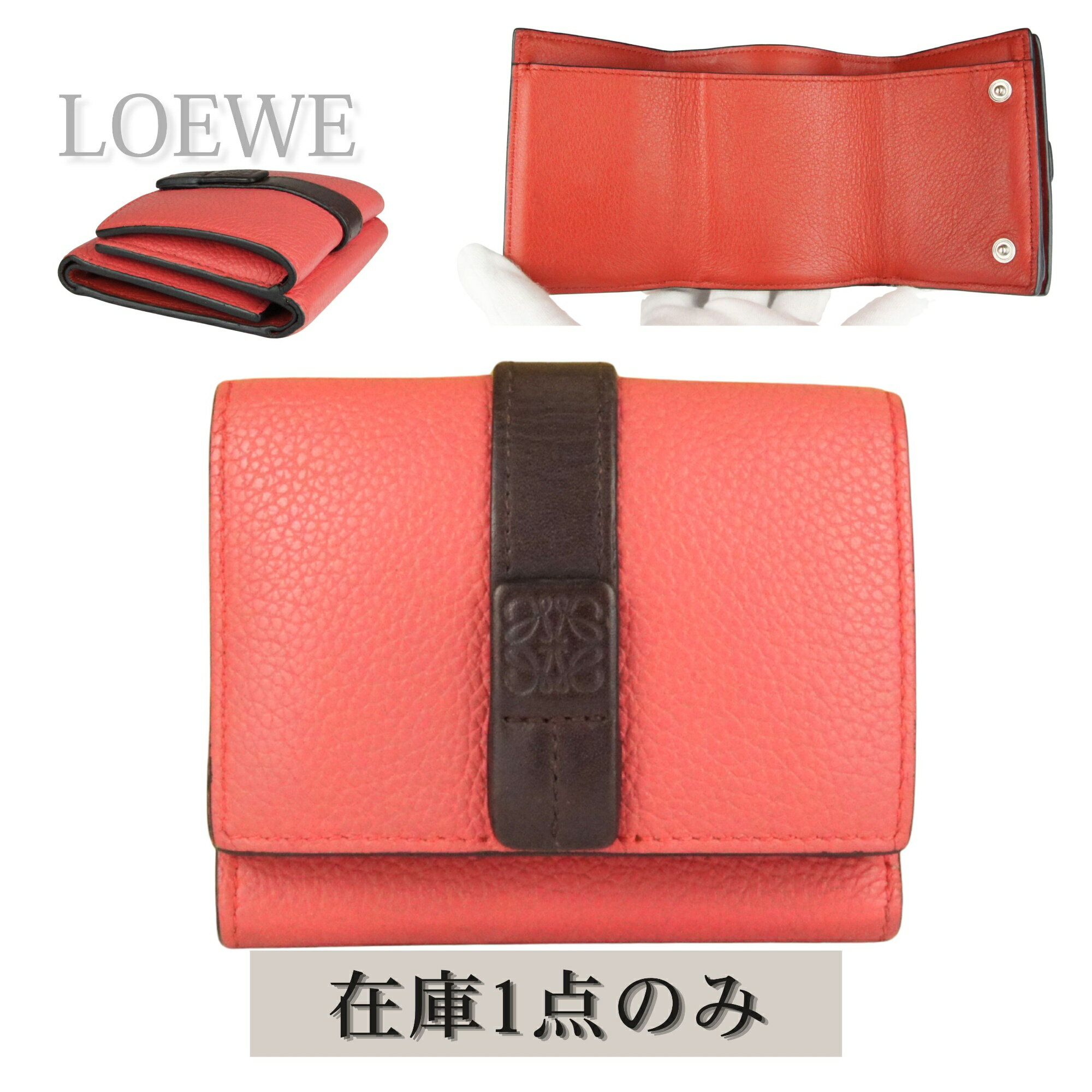 楽天市場】ミニ財布 本革（ブランドロエベ）（レディース財布｜財布