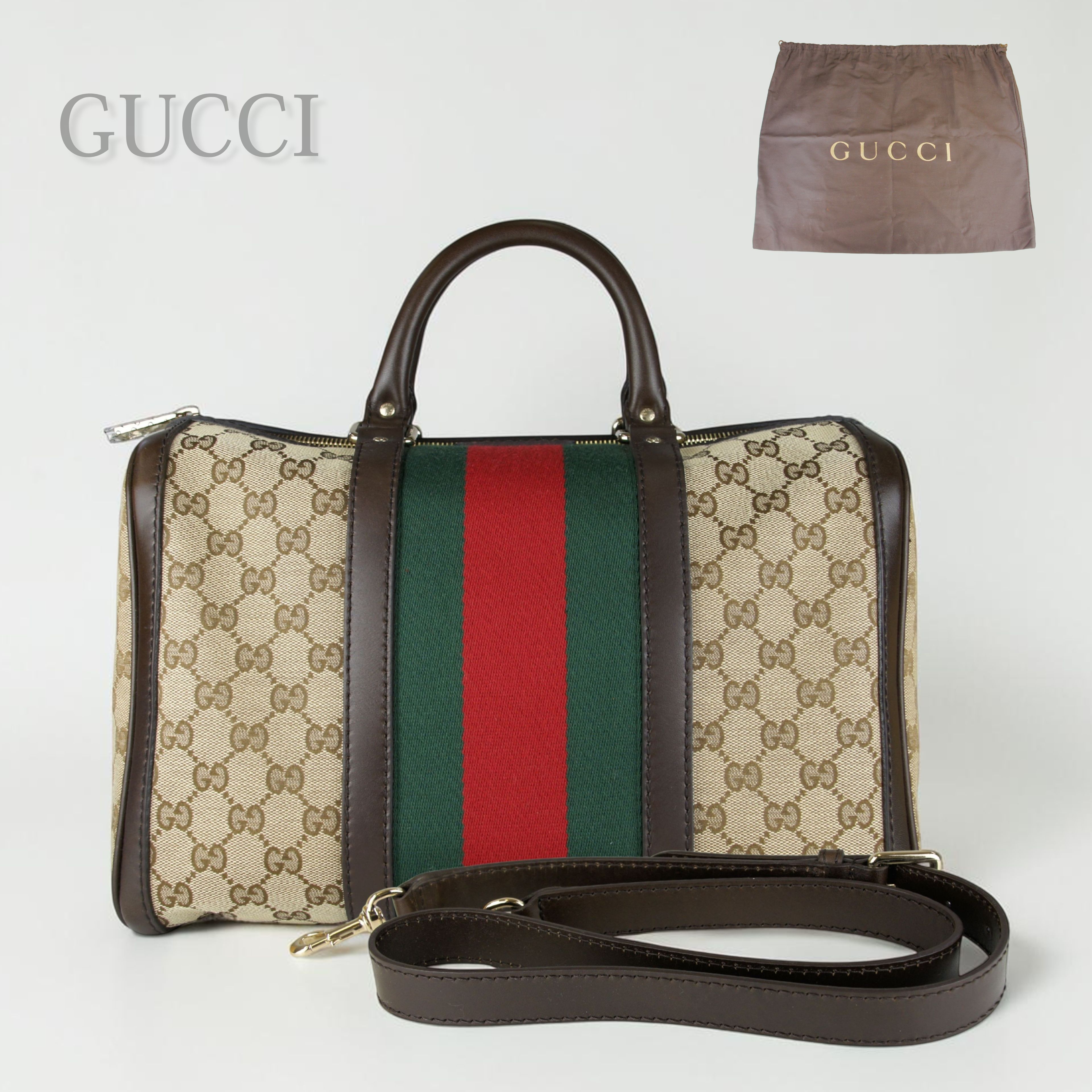 Gucci GGパターン ボストンバッグ 大容量 未使用品 期間限定 楽天市場】グッチ GUCCI（カラーブラウン）（ボストンバッグ