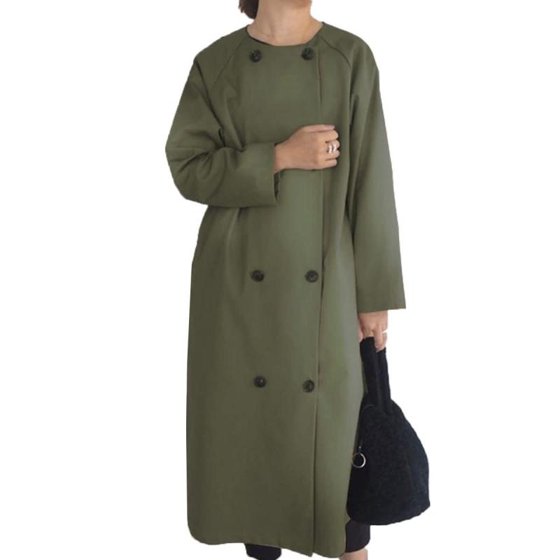 [DYIOPMFGZ] レディース トレンチコート コート ロングコート チェスターコート ジャケット アウター ロングジャケット スプリングコート 春コート カジュアル ロング マキシ丈 長袖 おしゃれ