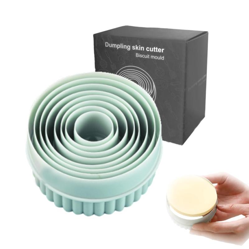 TUDOUZZZ クッキー型抜きセット 丸型 8