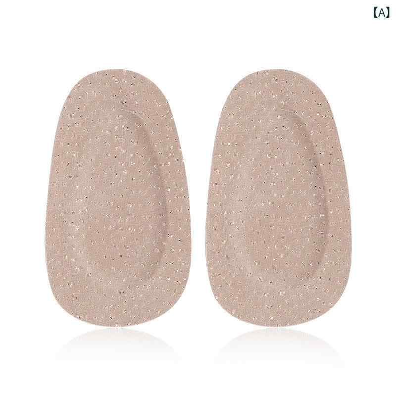 レディース クールサンダル ハイヒール レザー 柔らか 防磨 クッション 粘着 ヒールパッド 足心パッド 夏用 接触冷感 吸湿速乾