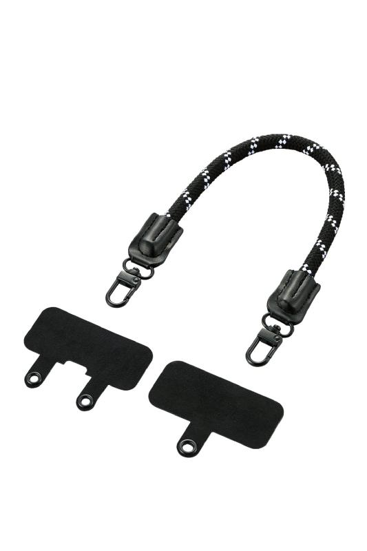 [エレコム] スマホ ハンドストラップ 丸紐 8mm