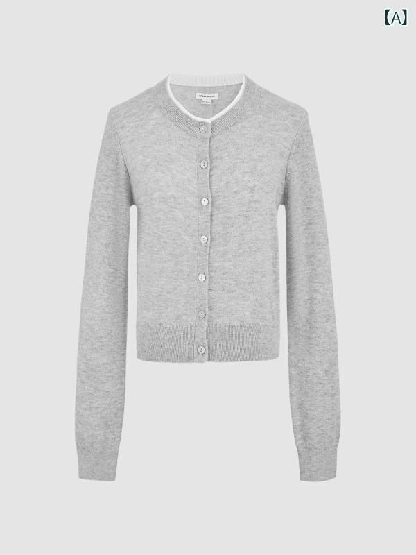 ニット カーディガン Tシャツ ワンピース おしゃれ カジュアル かわいい 韓国 レディース 服 秋冬 秋服..