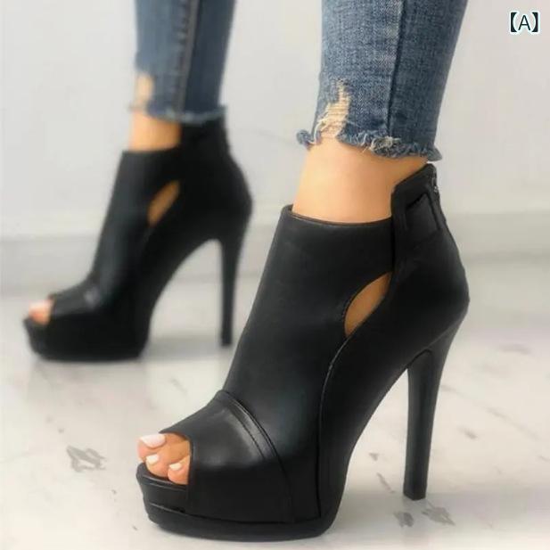 レディース サンダル ハイヒール 厚底 防水 プラットフォーム 細ヒール セクシー ファッション 夏 普段使い 接触冷感 かわいい