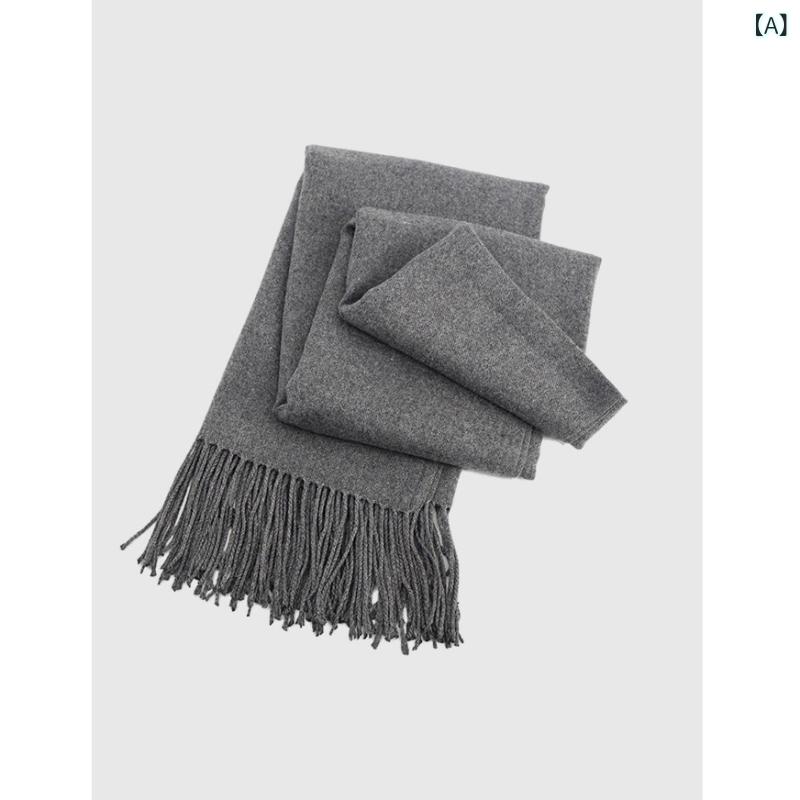 カシミヤ 100% マフラー ストール ショール ストール 無地 おしゃれ 高見え レディース 肌触りの良い 防寒 秋冬 暖かい