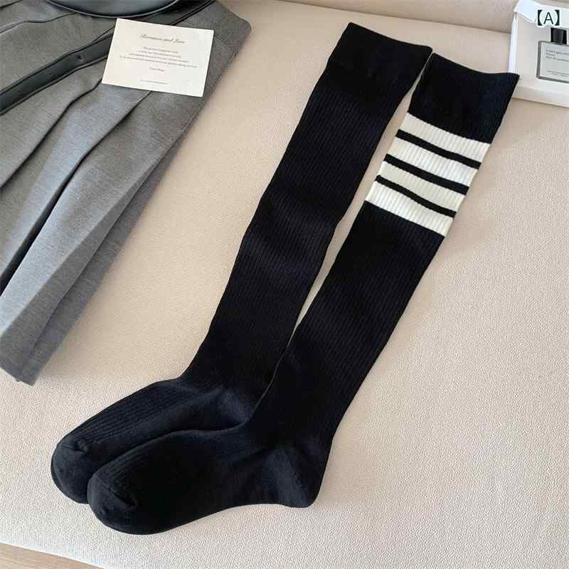 ソックス 靴下 ニーハイハイソックス レディース ゆったり 履き心地抜群 美脚 秋冬 あったかい かわい..