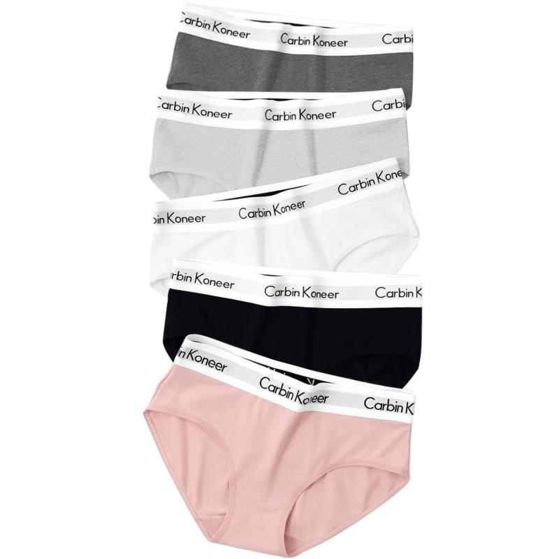 [Carbinkoneer] パンツ レディース ショーツ 下着 レディース 綿100 パンティー 女性用 ショーツ かわいい 高通気性 高伸縮性 大きいサイズ 5枚組