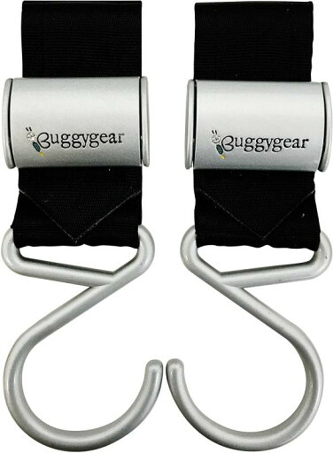 Buggygear バギーギア Boutique Buggy Hooks ブティック バギーフック ベビーカー用フック 2個セット Buggygear バギーギア Boutique Buggy Hooks ブティック バギーフック ベビーカー用フック 2個セット