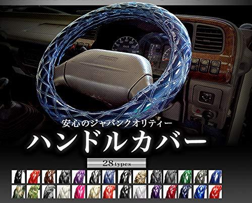 loeufのviz ハンドルカバー ブルーテックキャンター 和彫ブラック LS｜アングル2