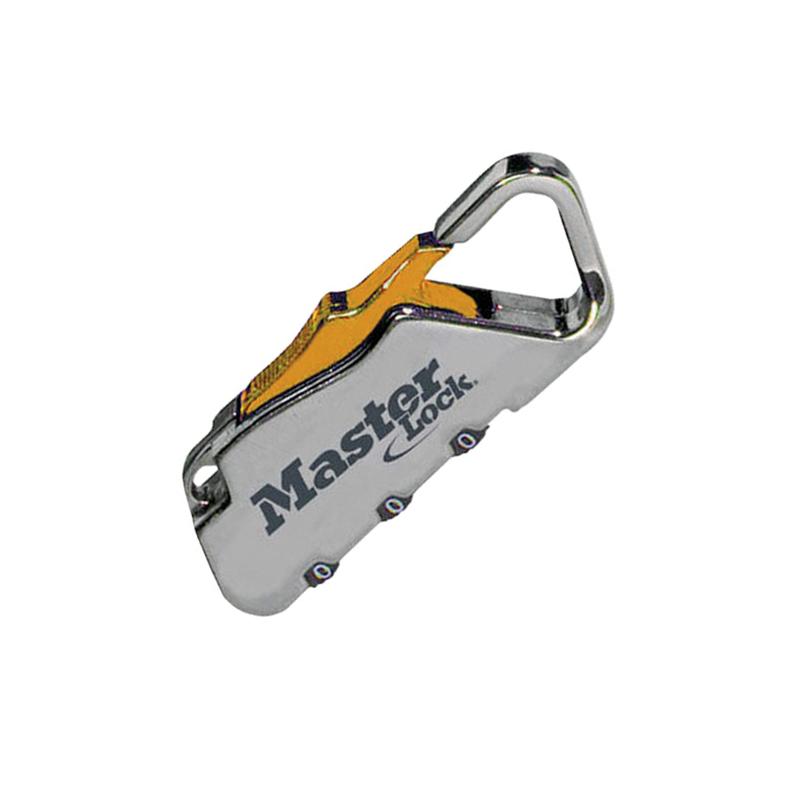 Master Lock (マスターロック) カラビナ型ナンバー可変式ロック 3桁