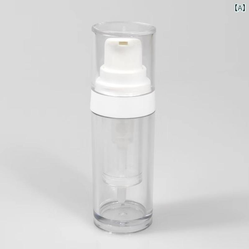 化粧品 詰め替えボトル プラスチック 二重コンパートメント フリーズドライパウダー用 軽量 便利 10ml 15ml 30ml 2g