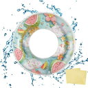 浮き輪 大人用 子供用 60 70 80 90 O型 すいかスパンコール 気漏れにくい 安定性 夏休み 海水浴 プール ビーチ 水遊び用 パーティー 海水浴 日光浴 プレゼント夏休旅行