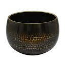 重厚な音色 大徳寺 りん 磬子 黒 4.5寸 直径13.5cm 仏具(3)