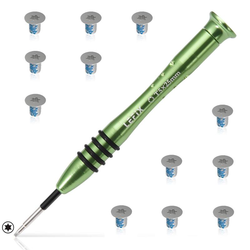 LeFix M2x3 Torx T5ネジ12個 + ドライバー1個 Dell XPS 13 9343 9350 9360 | XPS 15 9550 9560 9570|Precision M5510 5520 5530 5540、Razer Blade
