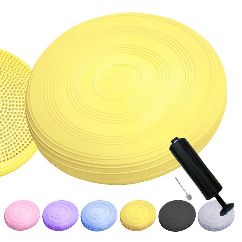 Vencede バランスクッション バランスディスク 体幹トレーニング 運動不足を解消 ポンプ付き 耐荷重150..