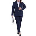 パンツスーツ レディース 卒業式 入学式 スーツ レディース ぽっちゃり 大きいサイズ 2点セット ママスーツ フォーマル 長袖 オフィス ビジネス 10L 1...