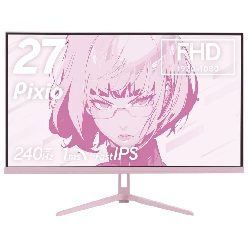 Pixio PX279 Wave ゲーミングモニター 27インチ 240Hz IPSパネル