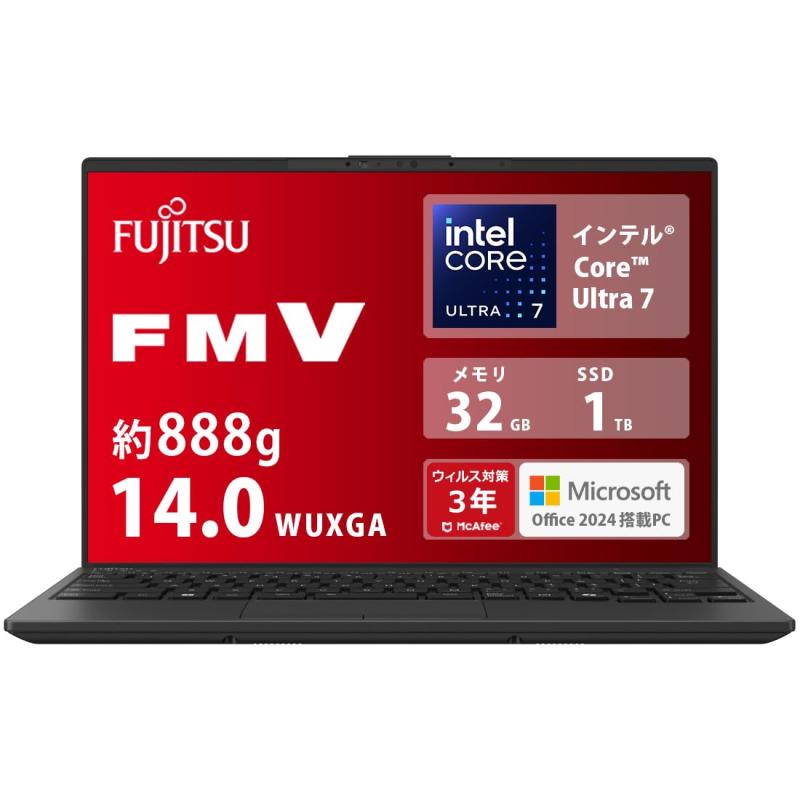 富士通 ノートパソコン FMV LIFEBOOK UHシリーズ WU2/J3 富士通WEBMART専用モデル