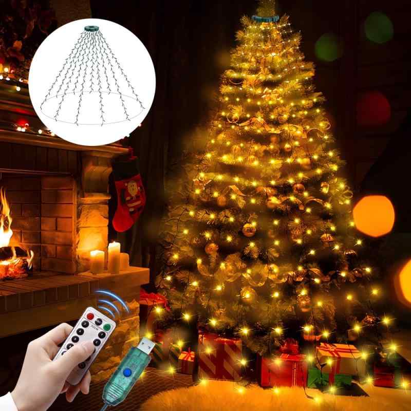 クリスマス 飾り LED イルミネーションライト クリスマスツリー 電飾 装飾 クリスマスライト LED 飾りライト イルミネーション Christmas 装飾