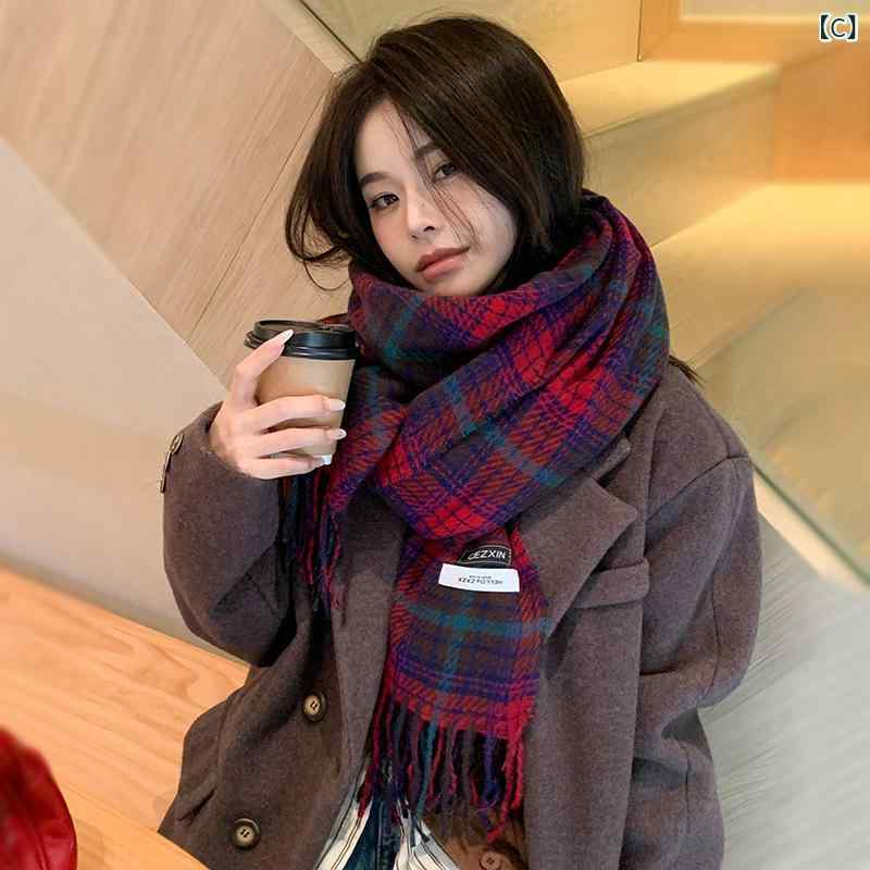 マフラー ストール ショール ネックウォーマー ウール 羊毛 レディース 婦人 女性 小物 秋冬 あったかい おしゃれ 高見え 防寒 もこもこ