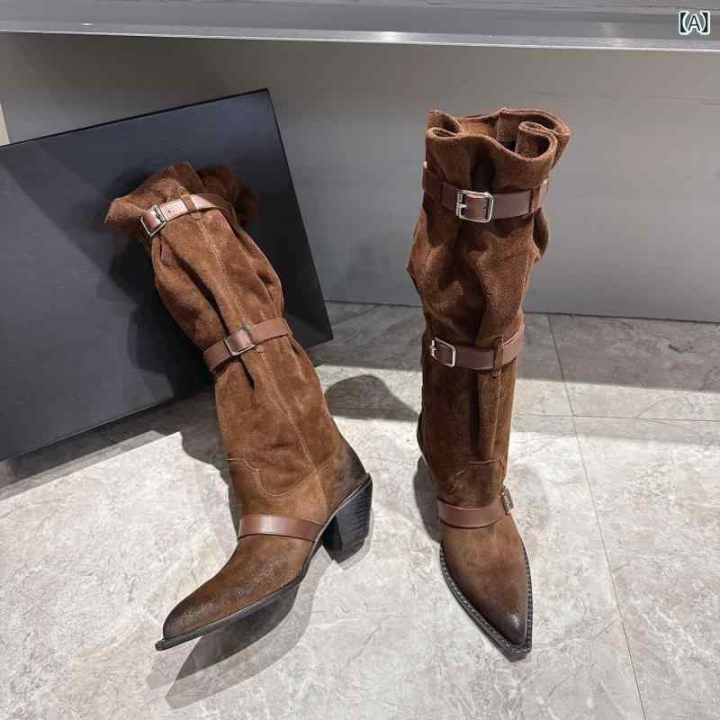 ロングブーツ ロング ブーツ 靴 シューズ レディース 脚長脚細 秋冬 おしゃれ