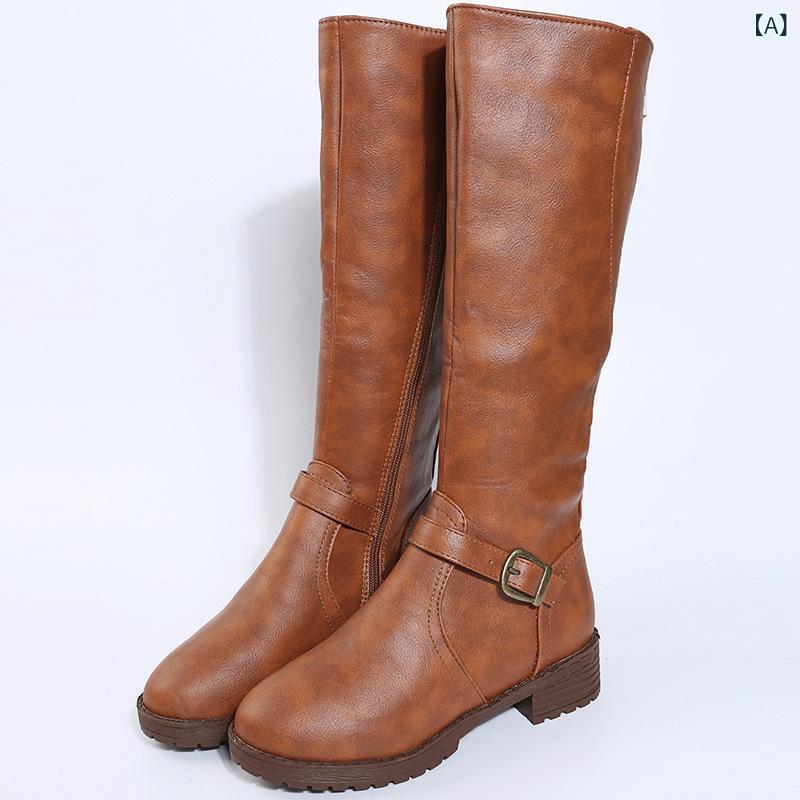 ロングブーツ ロング ブーツ 靴 シューズ レディース 脚長脚細 秋冬 おしゃれ