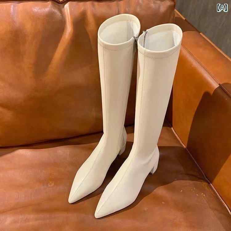 ロングブーツ ロング ブーツ 靴 シューズ レディース 脚長脚細 秋冬 おしゃれ