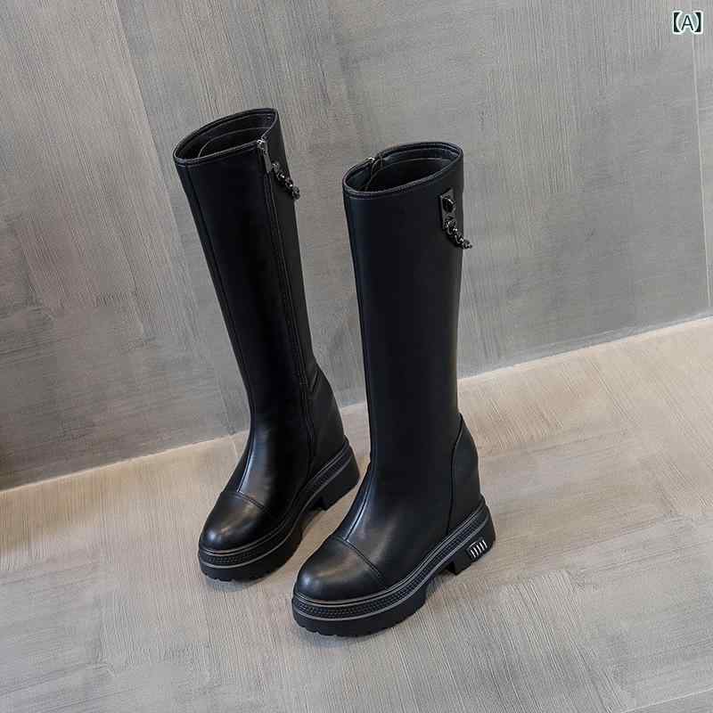 ロングブーツ ロング ブーツ 靴 シューズ レディース 脚長脚細 秋冬 おしゃれx2