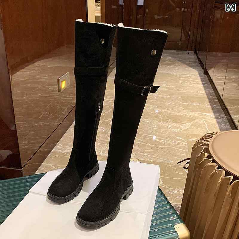 ロングブーツ ロング ブーツ 靴 シューズ レディース 脚長脚細 秋冬 おしゃれ