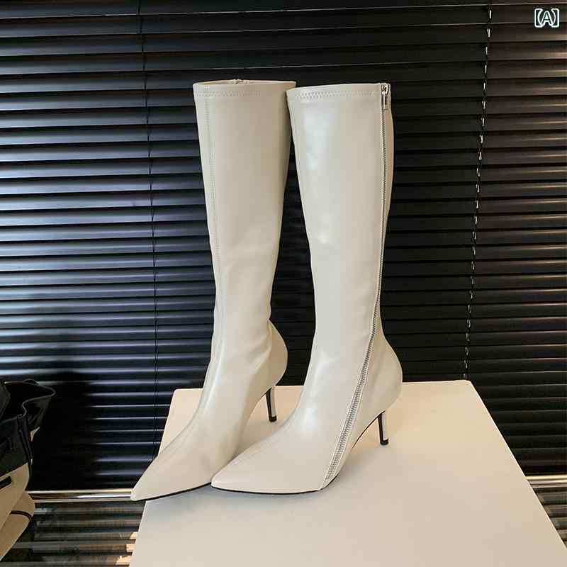 ロングブーツ ロング ブーツ 靴 シューズ レディース 脚長脚細 秋冬 おしゃれ