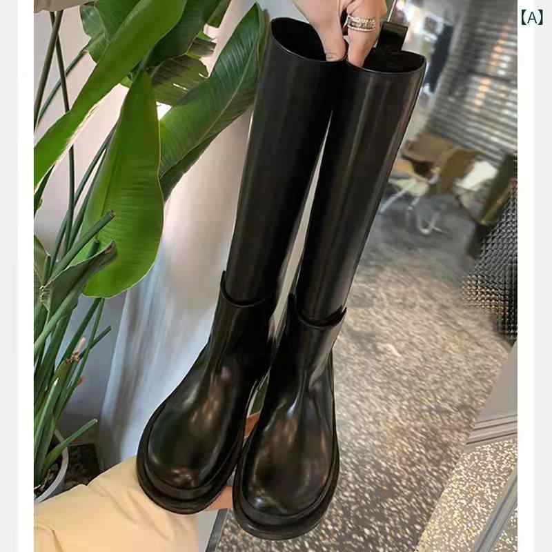ロングブーツ ロング ブーツ 靴 シューズ レディース 脚長脚細 秋冬 おしゃれ