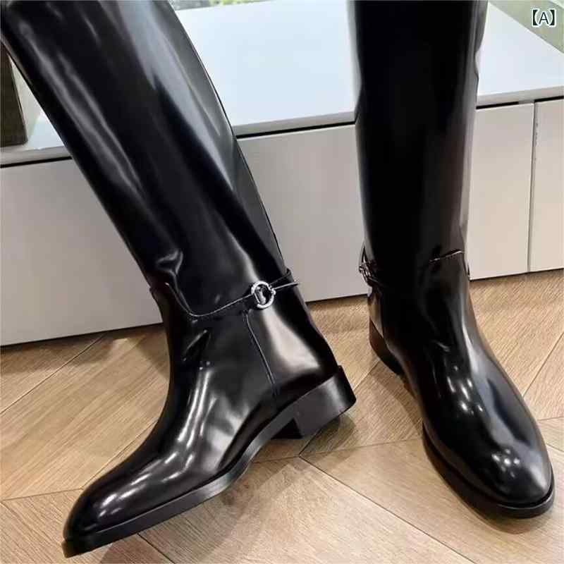 ロングブーツ ロング ブーツ 靴 シューズ レディース 脚長脚細 秋冬 おしゃれ