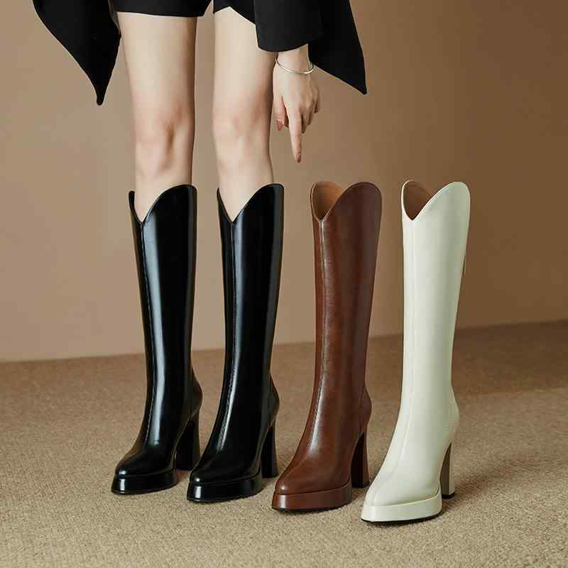 ロングブーツ ロング ブーツ 靴 シューズ レディース 脚長脚細 秋冬 おしゃれ