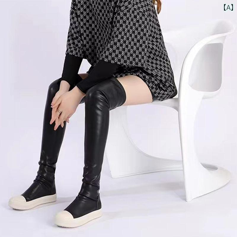 ロングブーツ ジョッキーブーツ レインブーツ ブーツ ヒール ローヒール スエード 皮 レディース 女性 ..