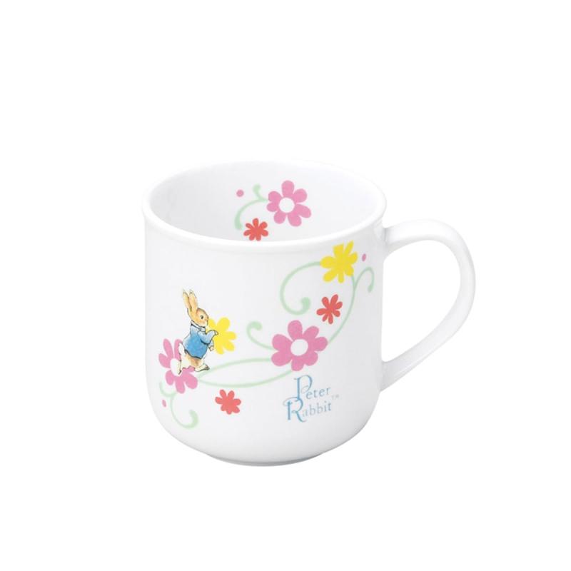 OGISO(おぎそ) ピーターラビット フルール マグカップ (食洗機・レンジ対応)