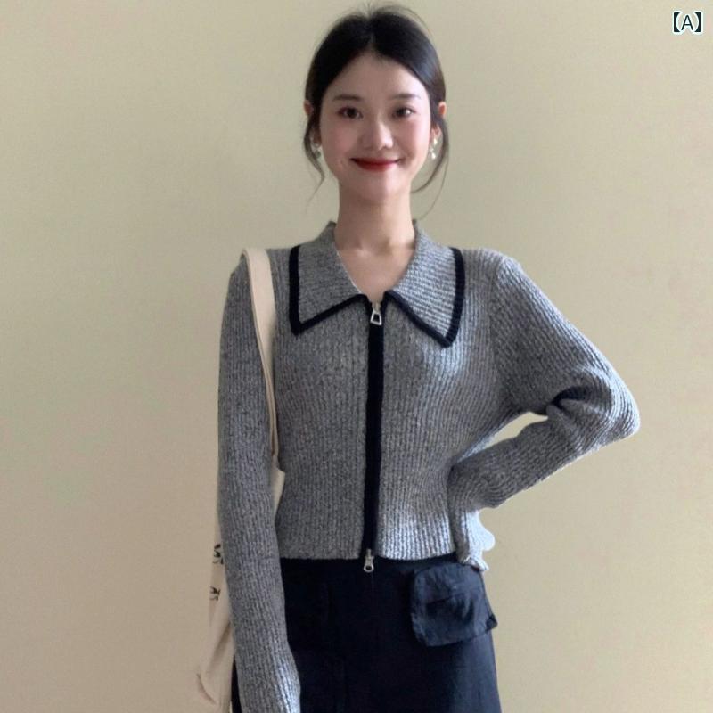 Rakuten - カーディガン レディース ファッション トップ ニット Vネック 羽織 薄手 春秋 ゆったり カジュアル 上着 あったかい 長袖 ロング ショート丈 体型カバー 冷房対策