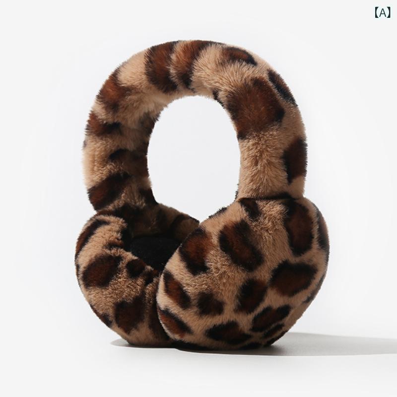 イヤーマフ 耳当て コンパクト 耳あて ボア ファー ふんわり 柔らかい 折りたたみ 軽量 あったかい ぽ..