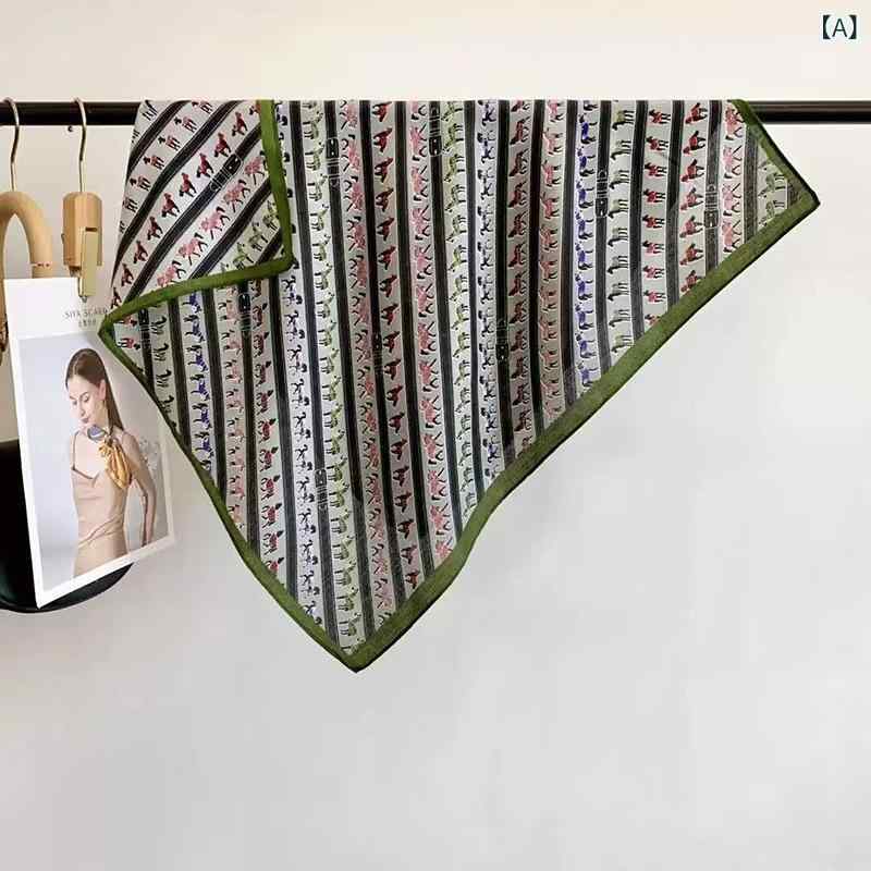 シルク タオルは 首の 小さい 方の 巾を 結びます。 2025 新型の 高級 感が。x2