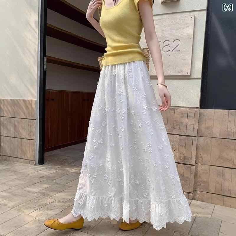 ゆったり フェミニン ふんわり レディース スカート フレアスカート タイトスカート Aラインスカート プリーツスカート マキシスカート バルーンスカート ボトムス かわいい おしゃれ 脚長 痩せ見え 高見え