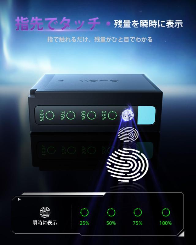 llano NP-W126 交換用 USB-C直接充電式 カメラバッテリー (1050mAh大容量/type-c端子搭載本体直接充電/残量表示可能) ForFUJIFILM