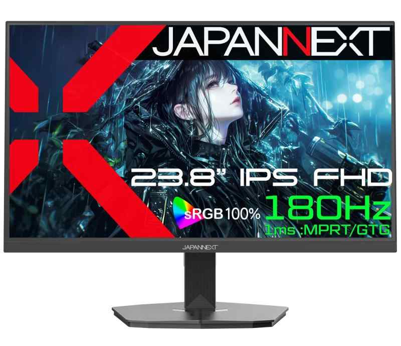 ~14 inches - 【ECサイト】JAPANNEXT 23.8インチ IPSパネル搭載 180Hz対応 フルHD(1920x1080)解像度 ゲーミングモニター JN-Ei238G180F HDMI DP 1ms(GTG/MPRT) HDR sRGB:100% PS5:12