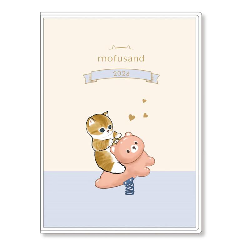 Other - 2026年手帳 A6 マンスリーダイアリーmofusand/遊具にゃん
