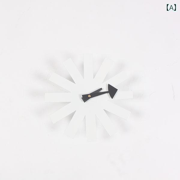 Other - 壁掛け時計 北欧風 インダストリアル風 古風 金属製 静音 クリエイティブ シンプル リビング ダイニング 書斎 デザイン