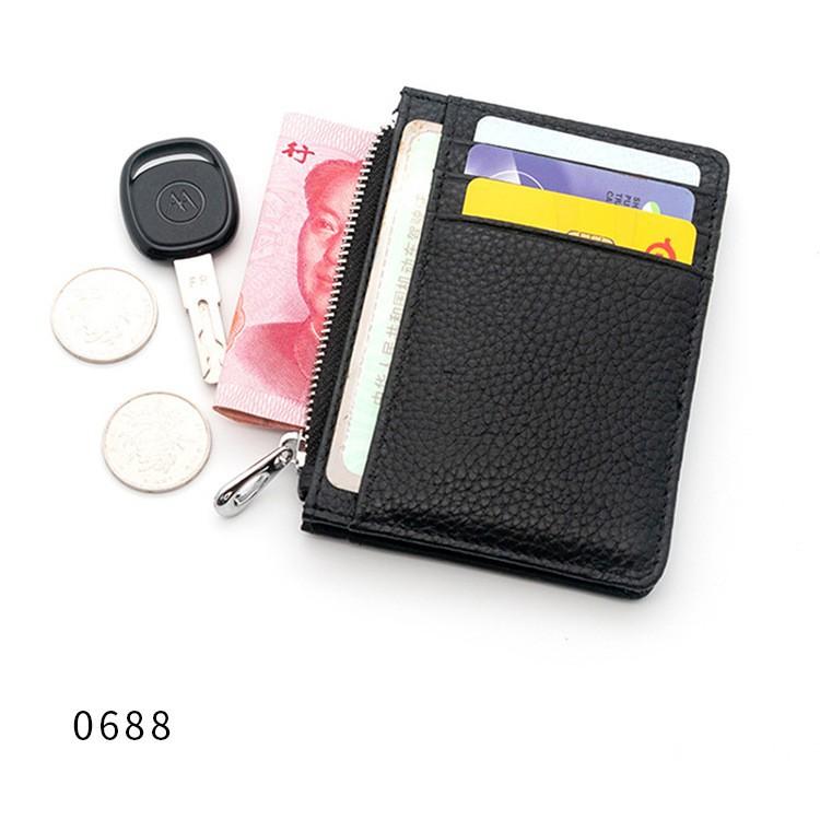 小銭入れ メンズ レディース 革 両面 ジッパー 多ポケット 厚手 軽量ラグジュアリー トップグレーンレザー コインケース 通勤用 コンパクト