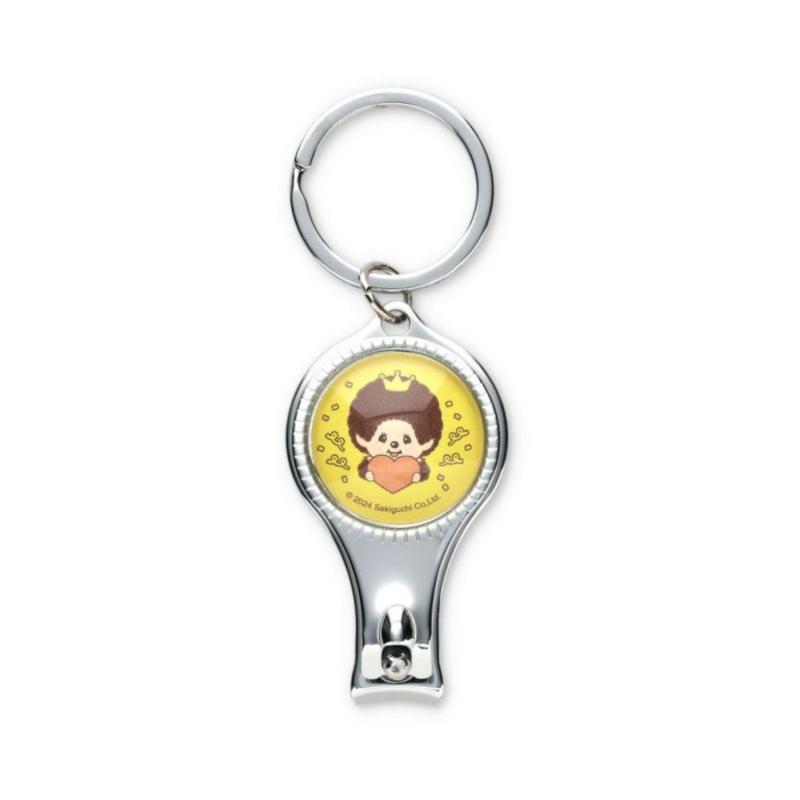 牛久保工芸社 モンチッチ ガラス ドーム 爪切り 栓抜き 50th