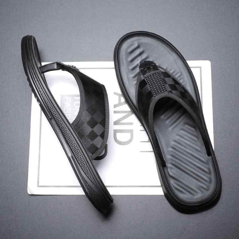 男性用 皮革 ビーチサンダル 夏 アウトドア カジュアル 軽量 快適 通気性 クロスストラップ